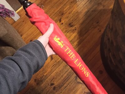 British and Irish Lions 2009 umbrella